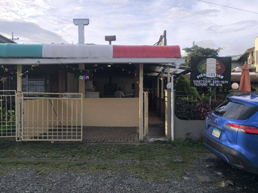 Restaurante Pastissima en Boquete, Chiriquí
